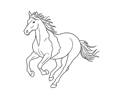 desenhos de cavalos para colorir e imprimir para imprimir e colorir - imagem 9